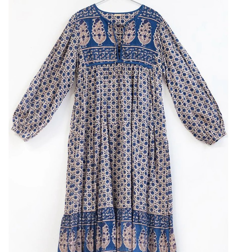 Matta Kajal Iniya Dress - Sapphire L